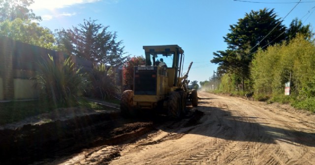 Obra de cordón cuneta: Nueva intervención en calle Hernández