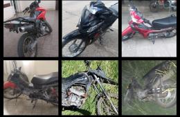Amplio operativo permitió recuperar motos que habían sido robadas