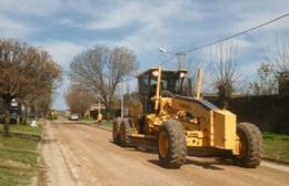 Se completó el asfaltado en Barrio Ramos y continúan por Bicentenario