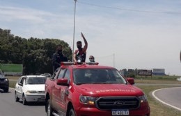 Merecido recibimiento para Manu Tala