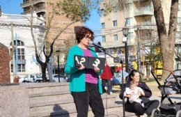 "Las cuenteras de la esquina" estuvieron en Plaza San Martín