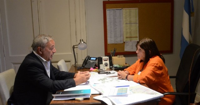 Claudio Rossi se reunió con la ministra de Gobierno bonaerense
