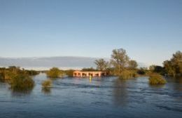 Panorama desolador: El Club de Pescadores otra vez bajo el agua