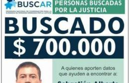 Ofrecen 700 mil pesos de recompensa para dar con el comisario Donza