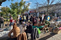 Un nuevo Domingo de Feria en la Plaza San Martín