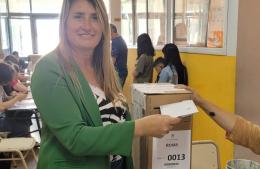 Votó Silvina Chehín Lahad