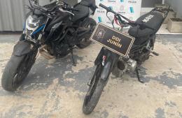 La policía recupera motos robadas