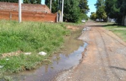 Reclamo de vecinos de Barrio Bicentenario