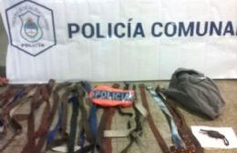 Recuperan mercadería robada en el mes de abril y secuestran arma y auto