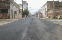 En 48 horas se completó el reasfaltado de calle Hilario Lagos