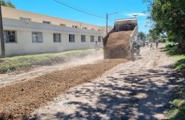 Se continúa trabajando intensamente en los diferentes barrios de la ciudad