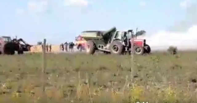 Bomberos Voluntarios actuaron ante un incendio de chala en un campo