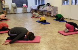 Yoga para chicos en el Santa Rita