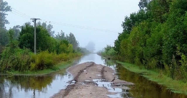 El Club de Pescadores fue afectado por las últimas lluvias