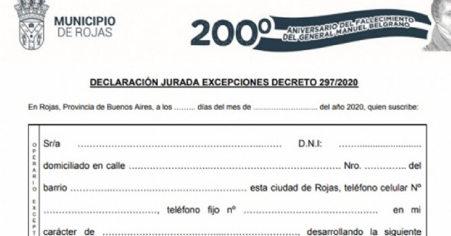 El Municipio busca ordenar las excepciones al aislamiento obligatorio