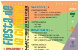 Libros, feria y música al aire libre: se viene la "Fiesta de la Cultura"