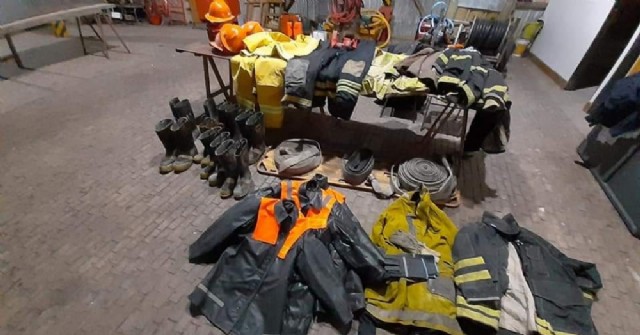 El cuartel de Rafael Obligado recibió importante donación de sus camaradas de El Socorro