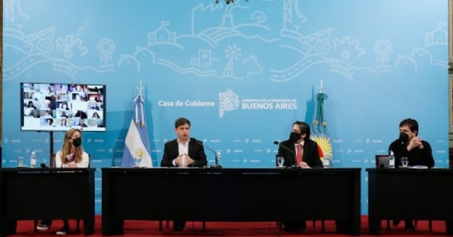 Kicillof anunció planes para revincular estudiantes con sus escuelas