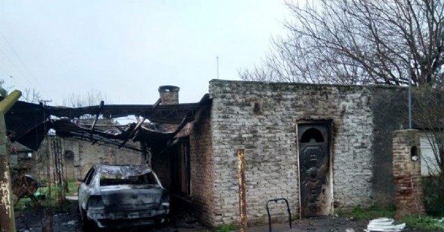 Barrio Unión: Pedido de ayuda para la familia que sufrió el incendio de su vivienda