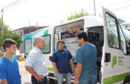 Llegó la nueva ambulancia para el Hospital Unzué