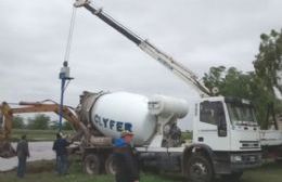 Instalaron el limnígrafo en el río Rojas