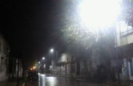 Avanza la nueva iluminación en la zona urbana