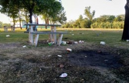 Siguen los destrozos en el Paseo de la Ribera