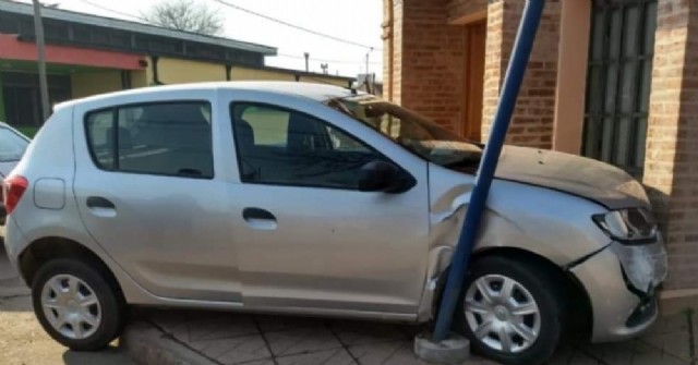 Accidente en la esquina de Zapiola y Avellaneda