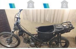 La policía recuperó motocicleta robada
