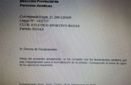 El Club Sportivo cuenta con Personería Jurídica