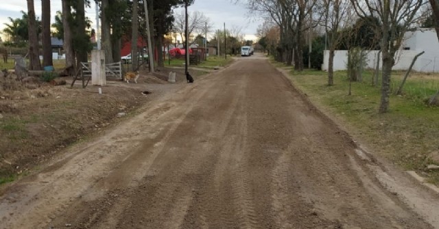 Intervención en calles de Carabelas