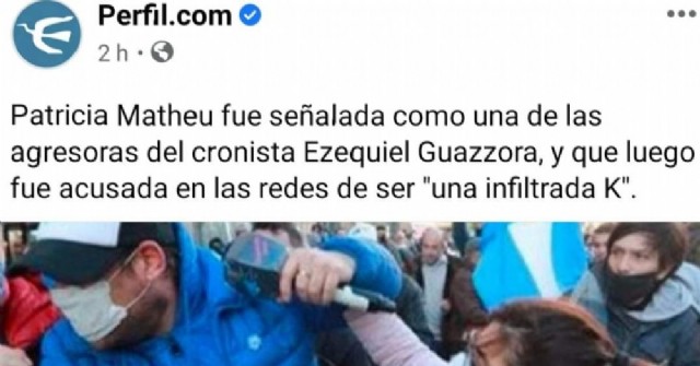 Una de las personas acusadas de agredir al periodista Ezequiel Guazzora es oriunda de Rojas