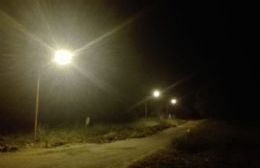 Villa del Parque Cecir: Funcionan nuevas luminarias en los accesos