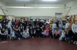 Rafael Obligado: hubo charla sobre adicciones en la escuela secundaria