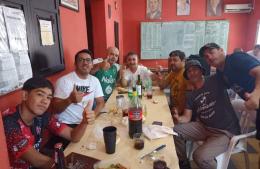 Se realizó el almuerzo de trabajadores de UATRE