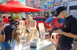 La Feria de Rojas volvió a la Plaza San Martín