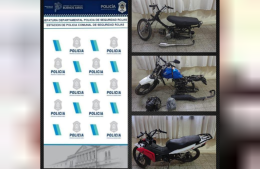 Municipio y Policía realizan operativos contra motos ilegales