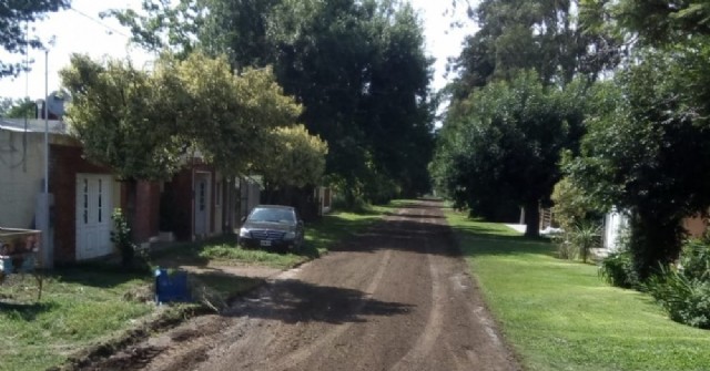 El Municipio intervino en calles de Villa del Parque Cecir