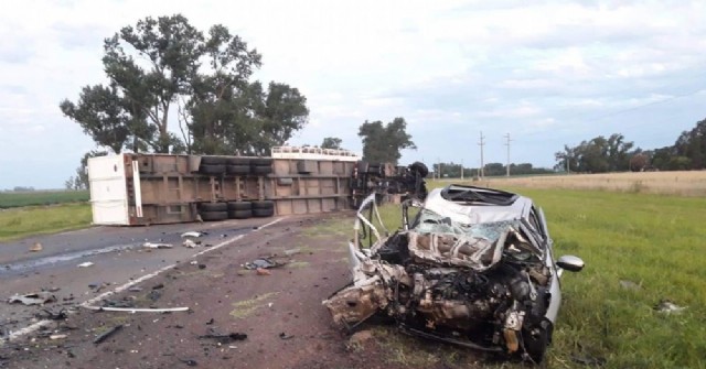 Accidentes en rutas aledañas a Pergamino: Una víctima fatal y varios heridos