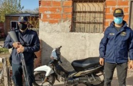 Robaron moto en Rojas y la abandonaron en Pergamino