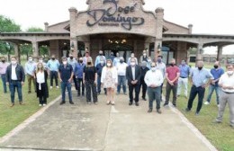 Claudio Rossi participó de un encuentro de intendentes radicales con Facundo Manes