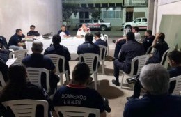 Encuentro regional de bomberos con presencia rojense