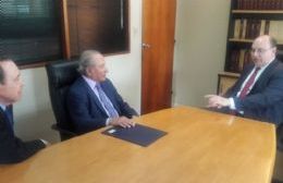 Miguel Piedecasas se reunió con Eduardo Menem