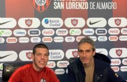 Agustín Martegani renovó contrato con San Lorenzo