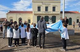 Promesa de Lealtad a la Bandera de estudiantes de 4° año de Rojas