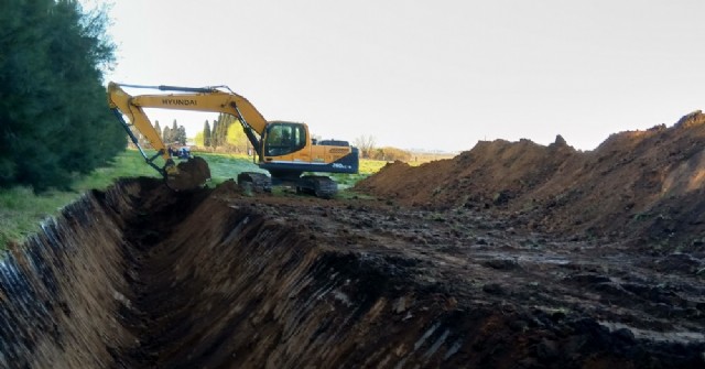 Siguen avanzando las obras del Parque Industrial