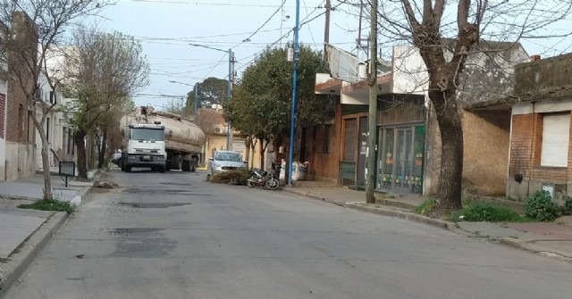 Municipio-Molinos Cabodi: Preacuerdo para repavimentar sectores de una calle transitada por camiones