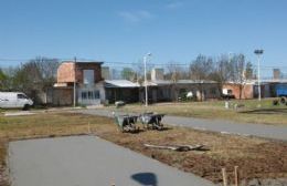 La Municipalidad concreta obras en la plazoleta del Barrio 20 de Octubre