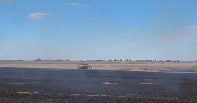 Una vez más los Bomberos extremaron esfuerzos y arriesgaron sus vidas por un incendio rural