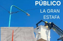 Baguear: “El Alumbrado Público es una gran estafa”